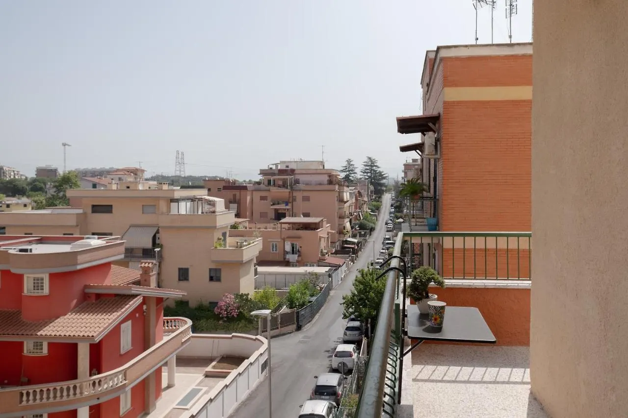 Daire Appartamento Per 4, Metro C Alessandrino, Wi-Fi, A/C Roma İtalya